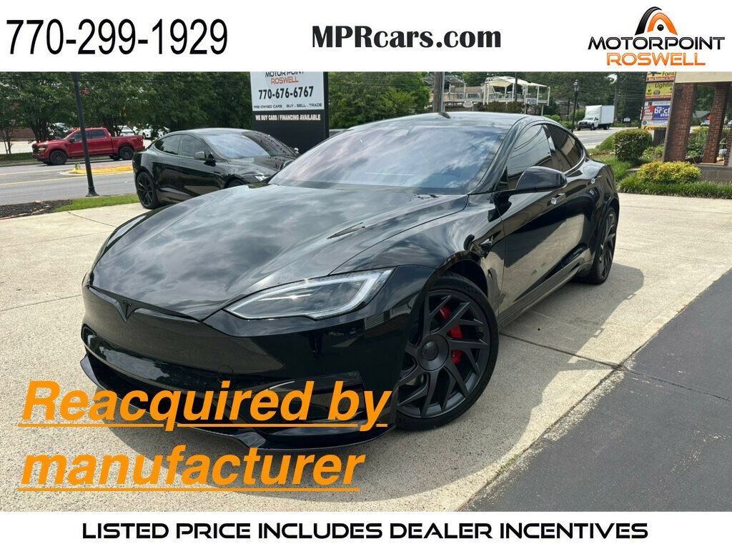 Used 2026 Tesla Model S Plaid AWD/4WD image 1