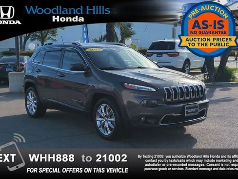 Used 2015 Jeep Cherokee Limited w/ Luxury Group image 3