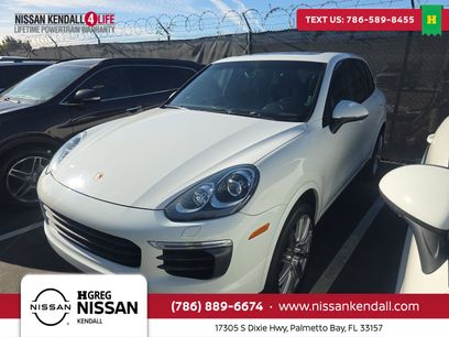 Used 2017 Porsche Cayenne Platinum Edition w/ Premium Package (PJV)