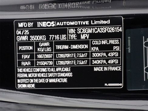 New 2025 INEOS Grenadier image 22