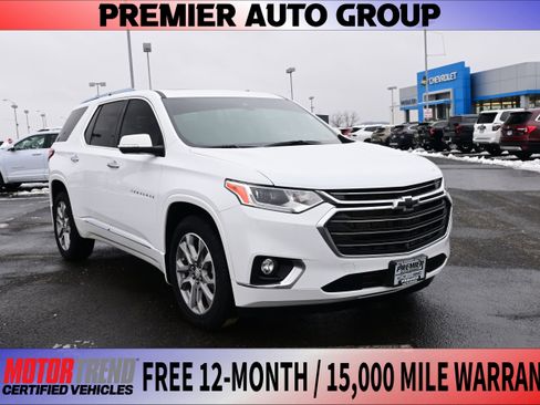 Used 2021 Chevrolet Traverse Premier w/ LPO, Floor Liner Package image 1