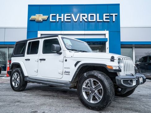 Used 2022 Jeep Wrangler Unlimited Sahara image 1