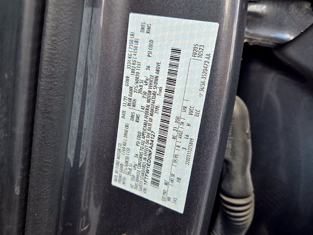 Used 2022 Ford F150 Lariat AWD/4WD image 18