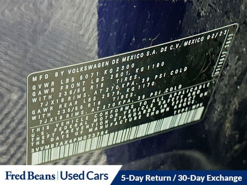 Certified 2023 Volkswagen Tiguan SE w/ Panoramic Sunroof Package image 33