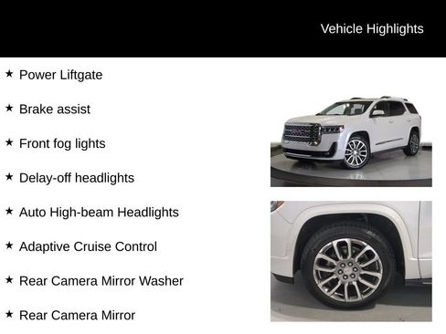 Used 2023 GMC Acadia Denali w/ Denali Technology Package AWD/4WD image 19