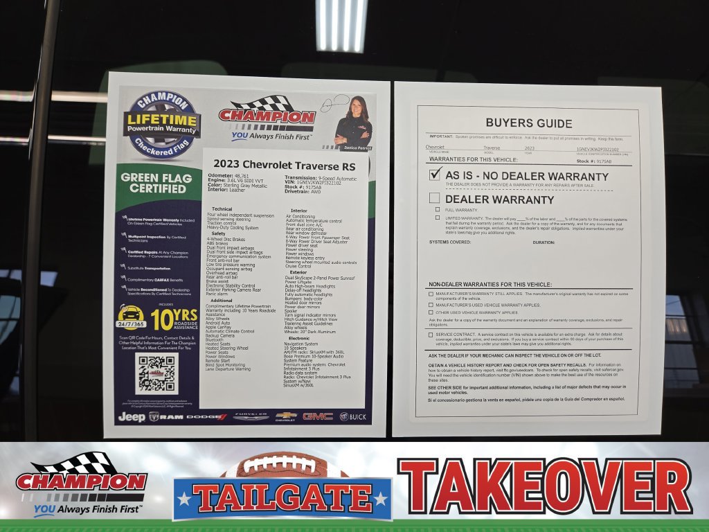 Used 2023 Chevrolet Traverse RS AWD/4WD image 38