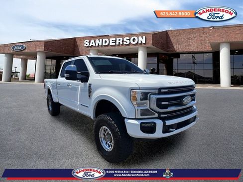 Used 2022 Ford F350 Platinum w/ Tremor Off-Road Package AWD/4WD image 1