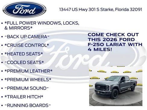 New 2026 Ford F250 Lariat AWD/4WD image 10