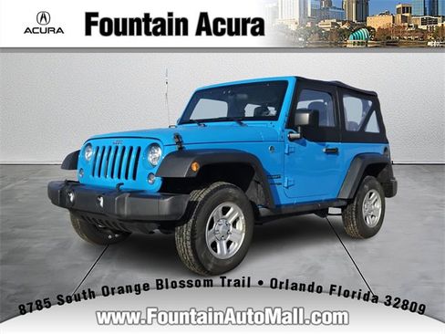 Used 2018 Jeep Wrangler Sport w/ LED Lighting Group image 1