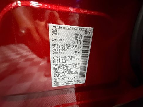 New 2026 Nissan Pathfinder Platinum AWD/4WD image 25