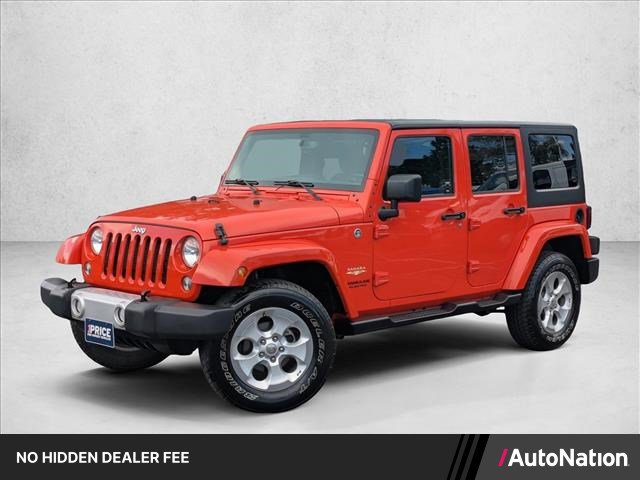 Used 2015 Jeep Wrangler Unlimited Sahara AWD/4WD image 1