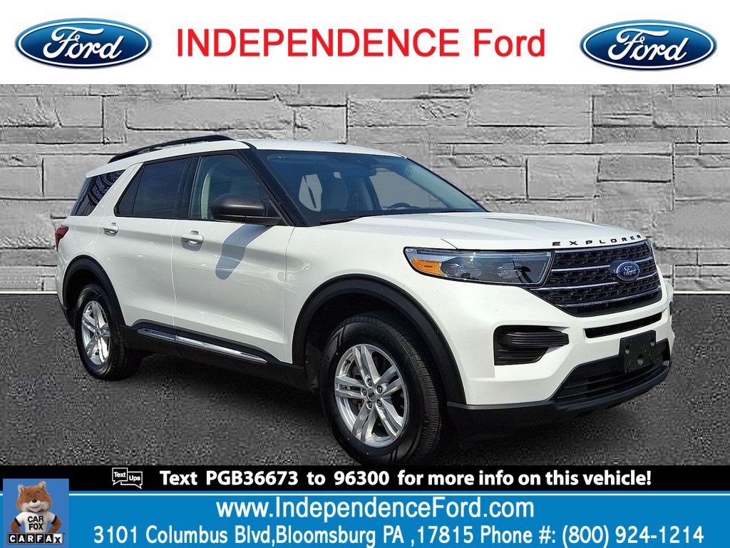 Certified 2023 Ford Explorer XLT w/ Class IV Trailer Tow Package AWD/4WD image 1
