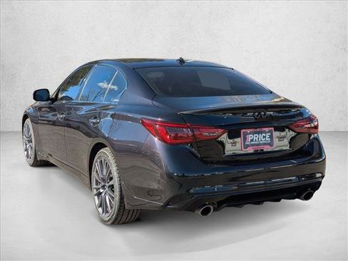 Used 2024 INFINITI Q50 Red Sport 400 w/ Black Opal Edition image 8