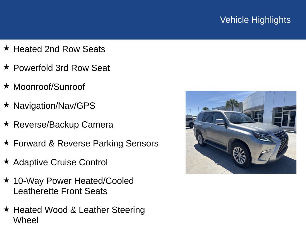 Used 2023 Lexus GX 460 Premium w/ Premium Plus Package AWD/4WD image 11