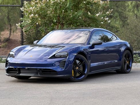 Certified 2021 Porsche Taycan Turbo S AWD/4WD image 1