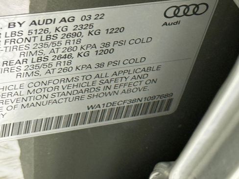 Used 2022 Audi Q3 2.0T Premium w/ Convenience Package image 24