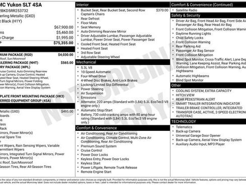 Used 2024 GMC Yukon SLT w/ SLT Premium Package image 1