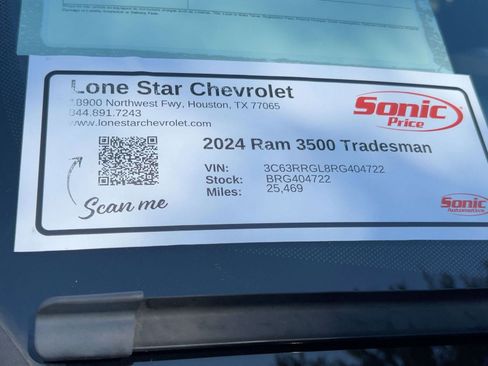 Used 2024 RAM 3500 Tradesman w/ Chrome Appearance Group image 32