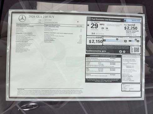 Certified 2026 Mercedes-Benz GLA 250 image 64