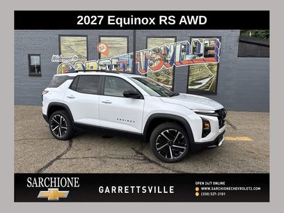 New 2027 Chevrolet Equinox RS w/ Safety and Technology Package
