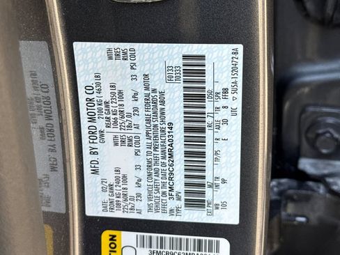 Used 2021 Ford Bronco Sport Outer Banks AWD/4WD image 36