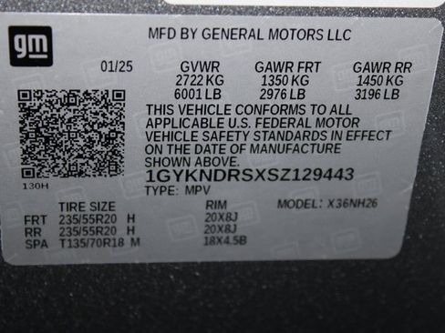 Certified 2025 Cadillac XT5 Premium Luxury w/ Technology Package image 42