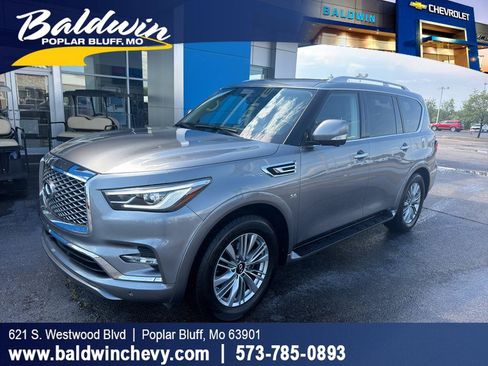 Used 2020 INFINITI QX80 Luxe w/ Proassist Package RWD image 1
