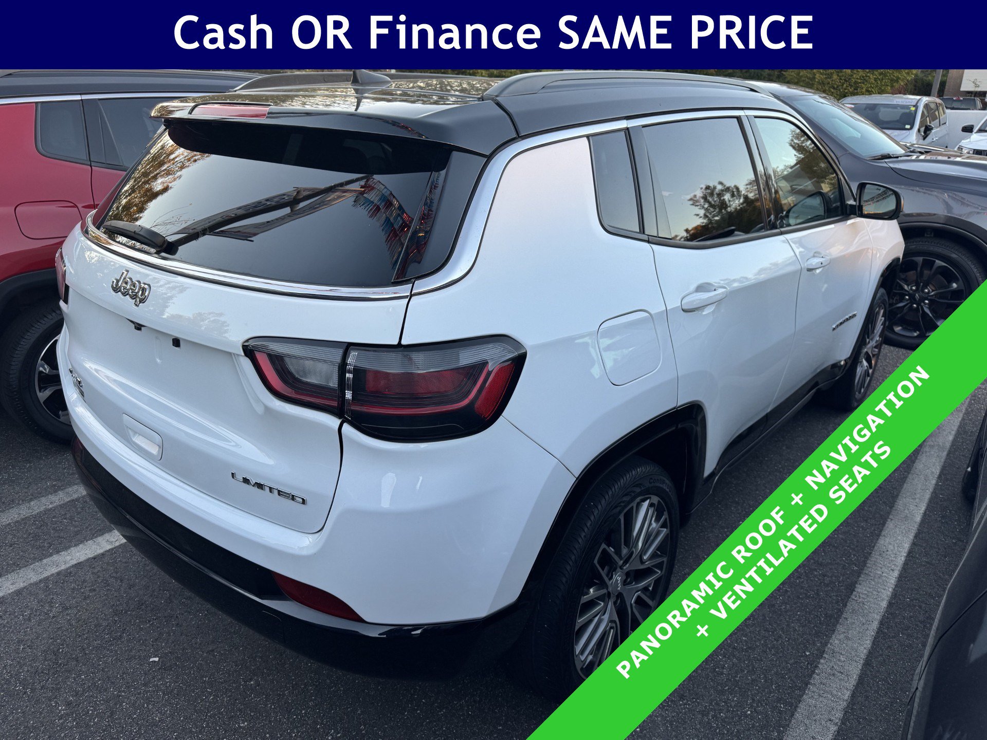 Certified 2023 Jeep Compass Limited w/ Elite Group AWD/4WD image 10