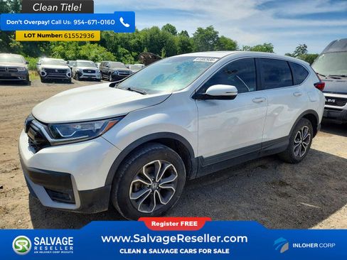 Used 2022 Honda CR-V EX-L image 1