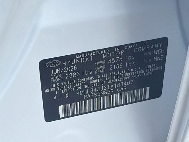 New 2026 Hyundai Sonata SEL FWD image 33