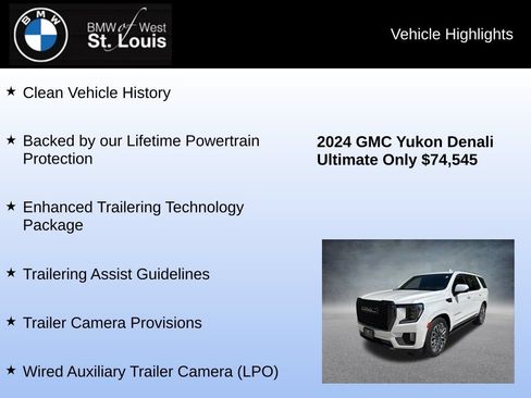 Used 2024 GMC Yukon Denali Ultimate AWD/4WD image 9