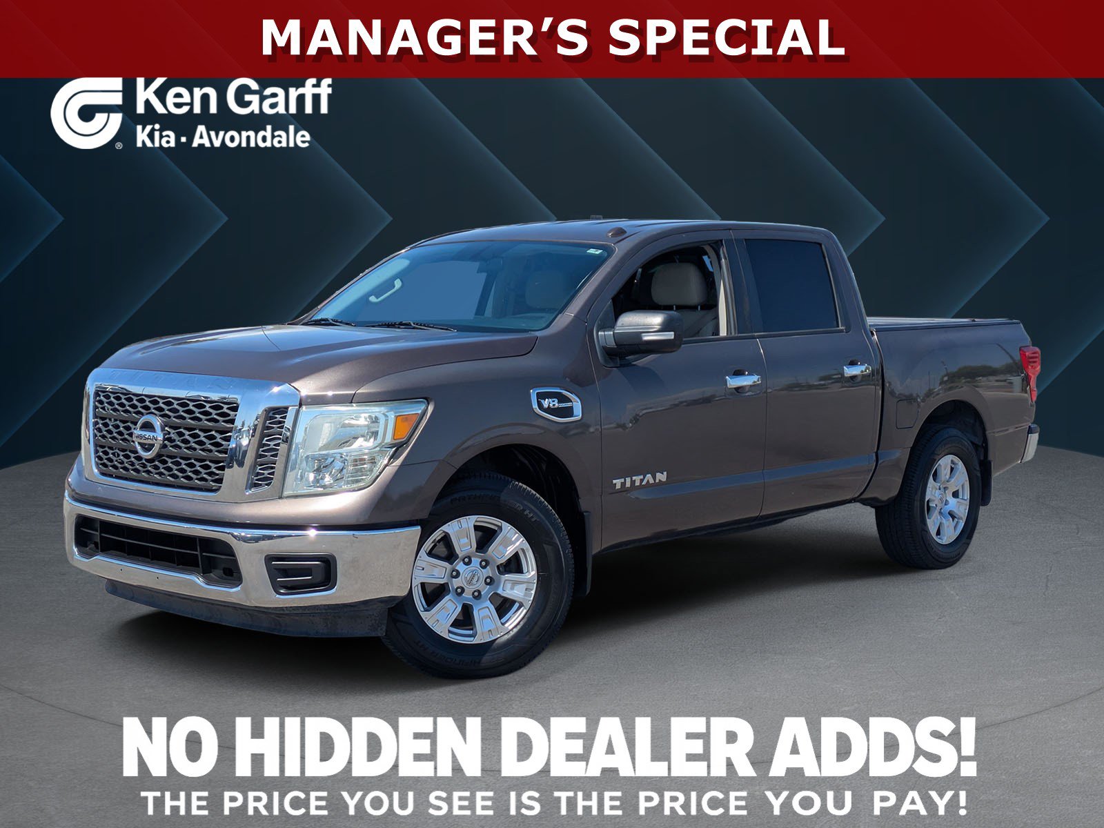 Used 2017 Nissan Titan SV RWD image 1