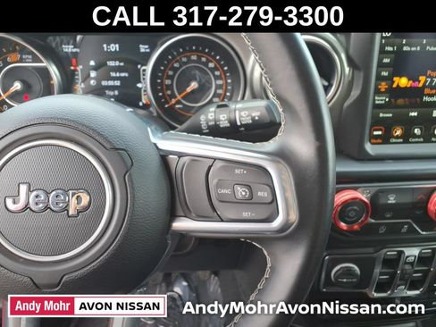 Used 2021 Jeep Wrangler Unlimited Sahara w/ Uconnect 4C Nav & Sound Group AWD/4WD image 22
