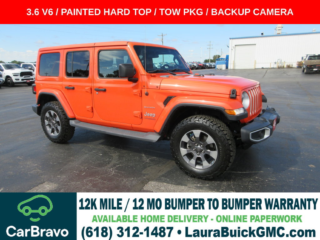 Used 2019 Jeep Wrangler Unlimited Sahara AWD/4WD image 1