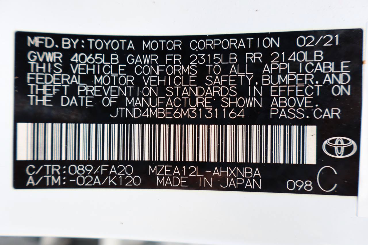Used 2021 Toyota Corolla SE FWD image 32