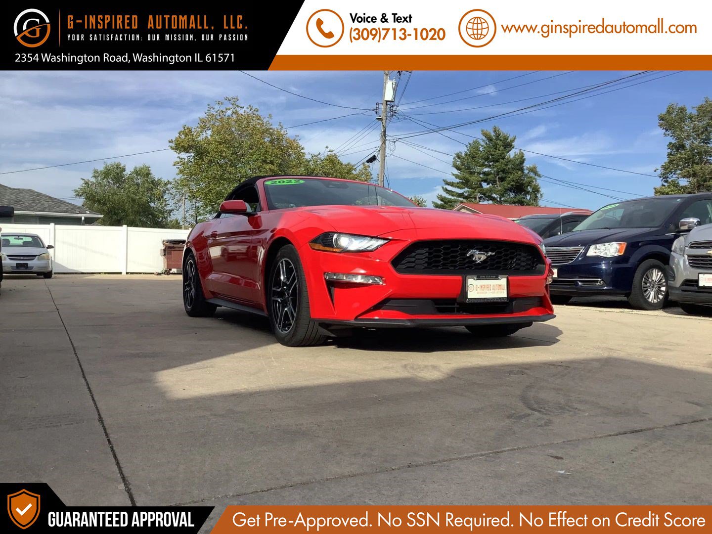 Used 2022 Ford Mustang Premium RWD image 1