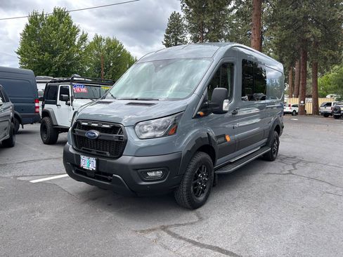 Used 2023 Ford Transit 350 Medium Roof AWD w/ Transit Trail Package image 1