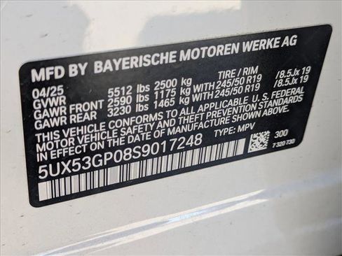 Used 2025 BMW X3 xDrive30i w/ Convenience Package image 16