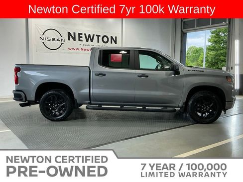 Used 2026 Chevrolet Silverado 1500 Custom w/ Turbomax Blackout Package RWD image 19