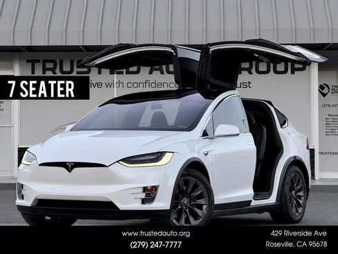 Used 2019 Tesla Model X 75D AWD/4WD image 1
