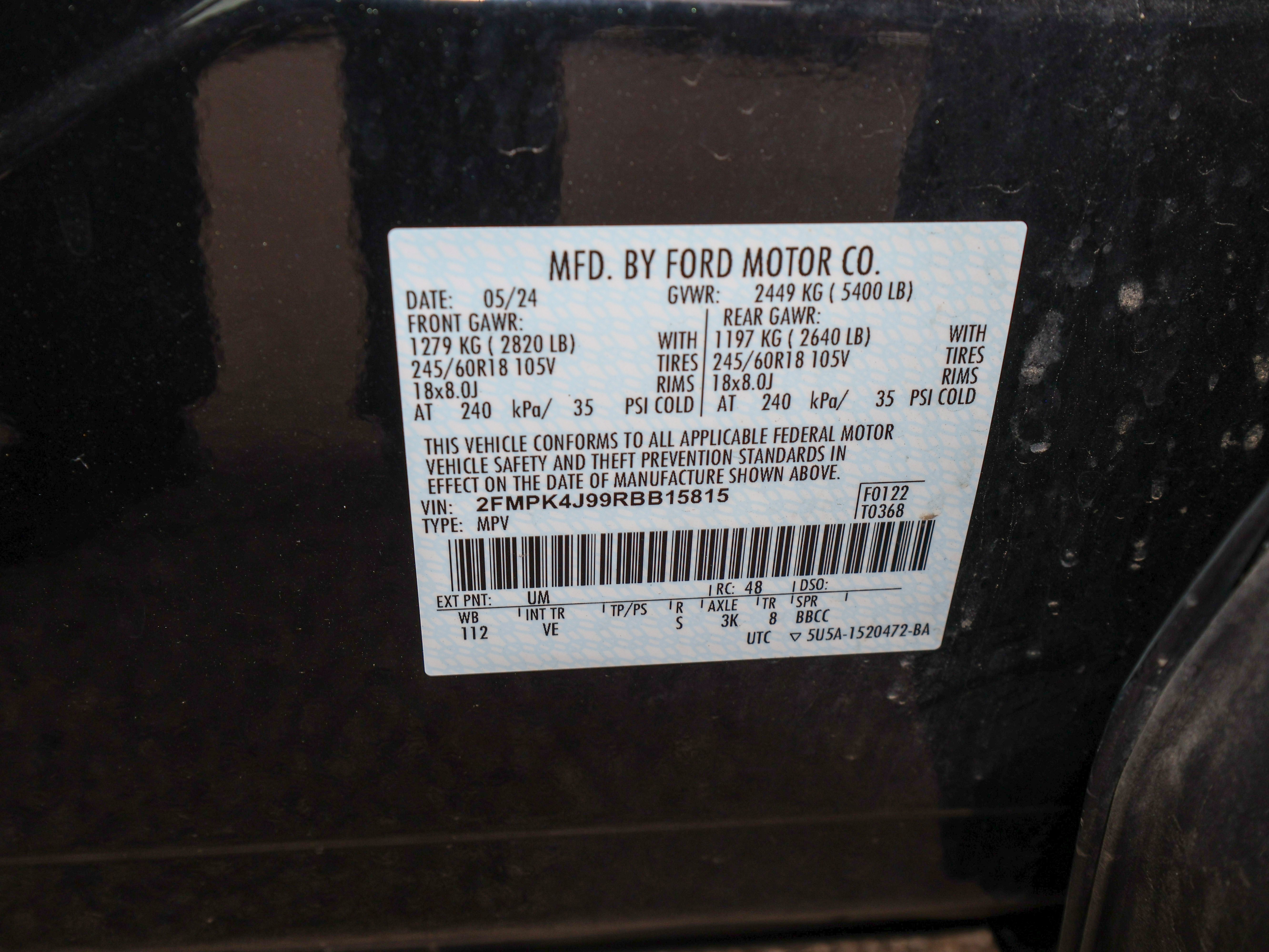 Used 2024 Ford Edge SEL w/ Convenience Package AWD/4WD image 37