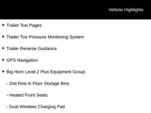 New 2026 RAM 2500 Big Horn AWD/4WD image 8