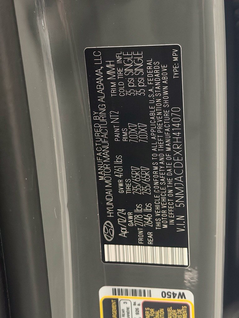 Certified 2024 Hyundai Tucson SE AWD/4WD image 26