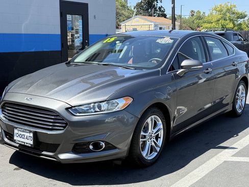 Used 2015 Ford Fusion Energi Titanium w/ Driver Assist Package FWD image 3