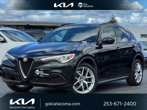 Used 2019 Alfa Romeo Stelvio Ti Sport w/ Quick Order Package 22S Sport AWD/4WD image 1