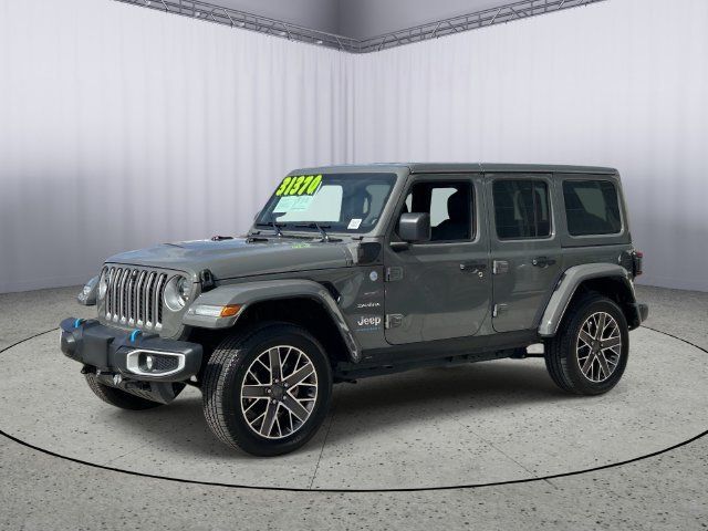 Used 2023 Jeep Wrangler Unlimited Sahara w/ Cold Weather Group AWD/4WD image 1