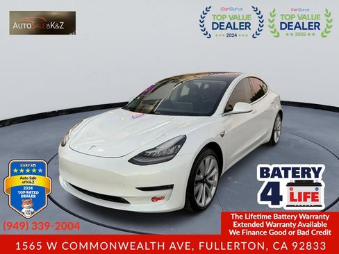 Used 2018 Tesla Model 3 Long Range RWD image 1