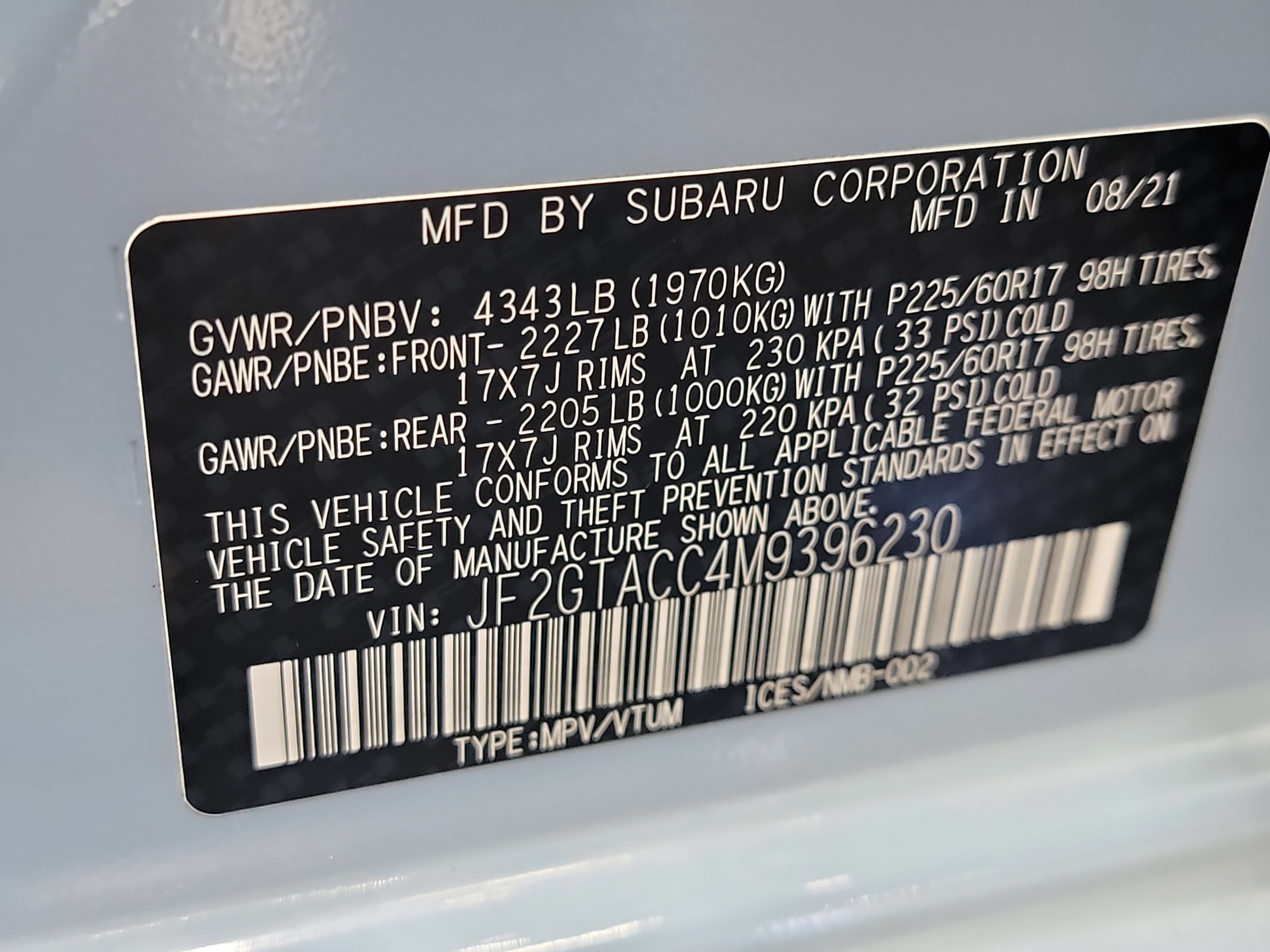 Used 2021 Subaru Crosstrek 2.0i Premium AWD/4WD image 32