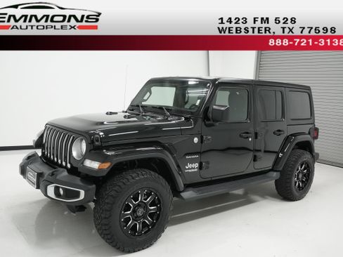 Used 2019 Jeep Wrangler Unlimited Sahara image 1