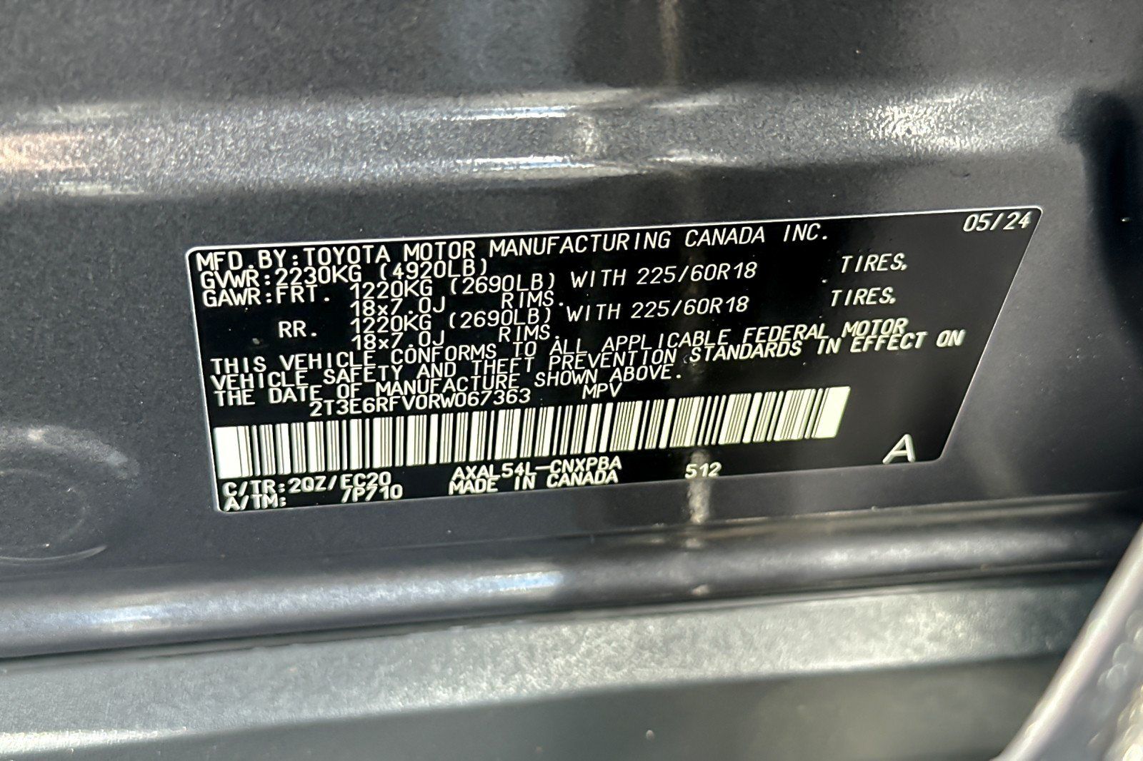 Certified 2024 Toyota RAV4 XSE AWD/4WD image 27